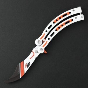 CSGO Butterfly Slaughter BALISONG Trainer Knife Upgraded