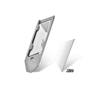 Titanium Box Cutter​ Alloy Utility Knife Edc Hidden Blade Self Defense Defense Retractable Knife Art Knife Paper Cutter