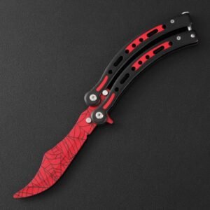 CSGO Butterfly Slaughter BALISONG Trainer Knife Upgraded