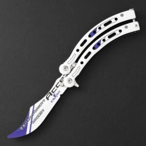CSGO Butterfly Slaughter BALISONG Trainer Knife Upgraded