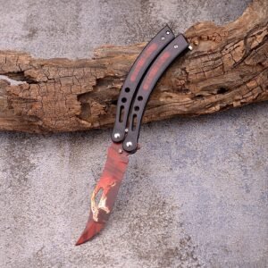 CSGO BUTTERFLY BALISONG TRAINER KNIFE