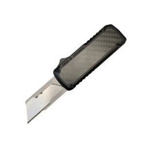 Carbon Fiber Handle Box Cutter –balck