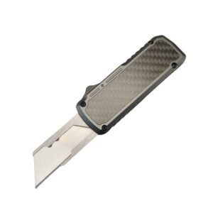 Carbon Fiber Handle Box Cutter –grey